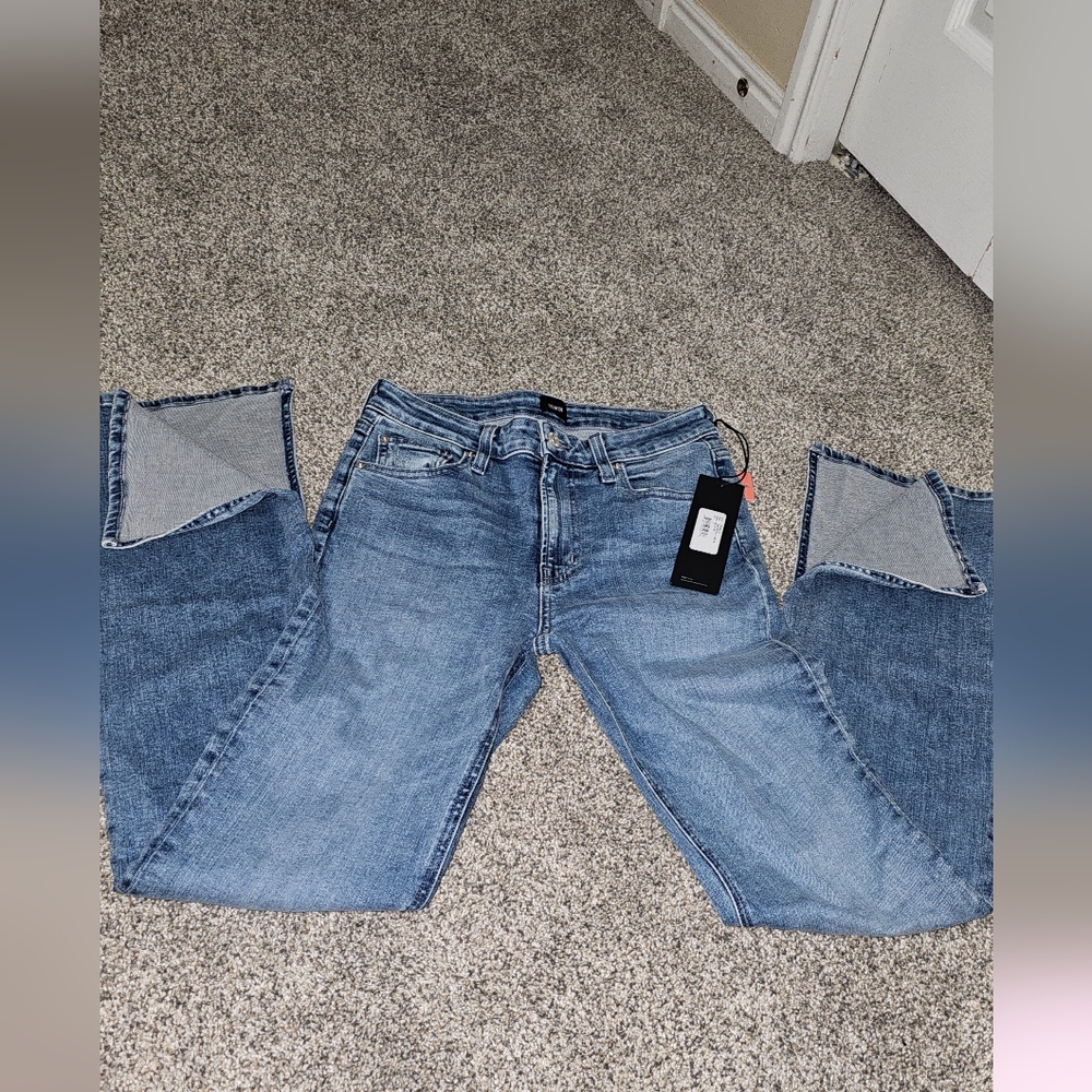 EDWIN lark bootcut with split hem in